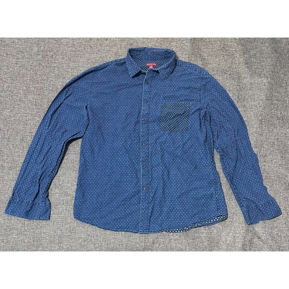 Merona Men's L Long Sleeve Shirt